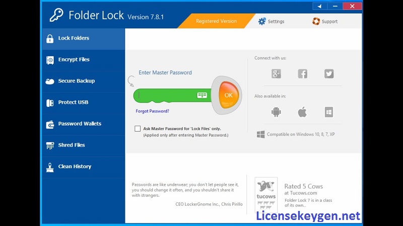 Folder Lock 7.8.9 Crack + Serial key Free Download [Latest-2023]